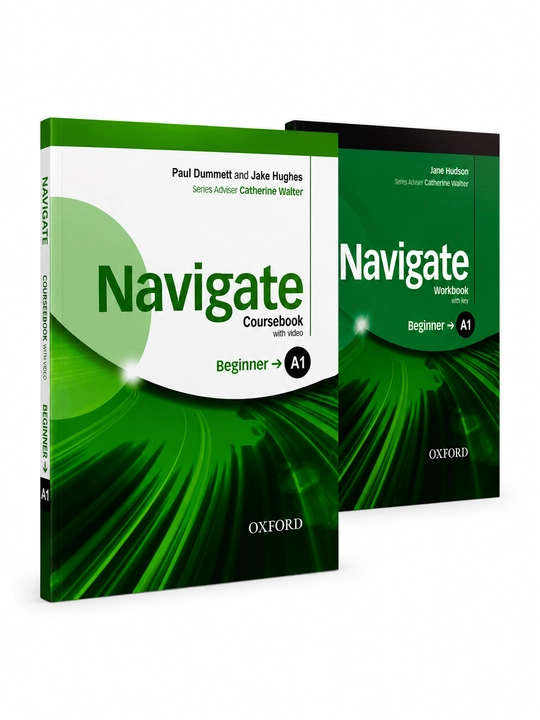 Navigate Beginner, A1 Coursebook+Workbook, A4 формат