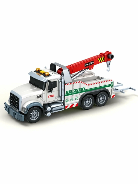 Bolalar uchun evakuator mashinasi, kranli Tow Truck, ovoz va chiroqli - 