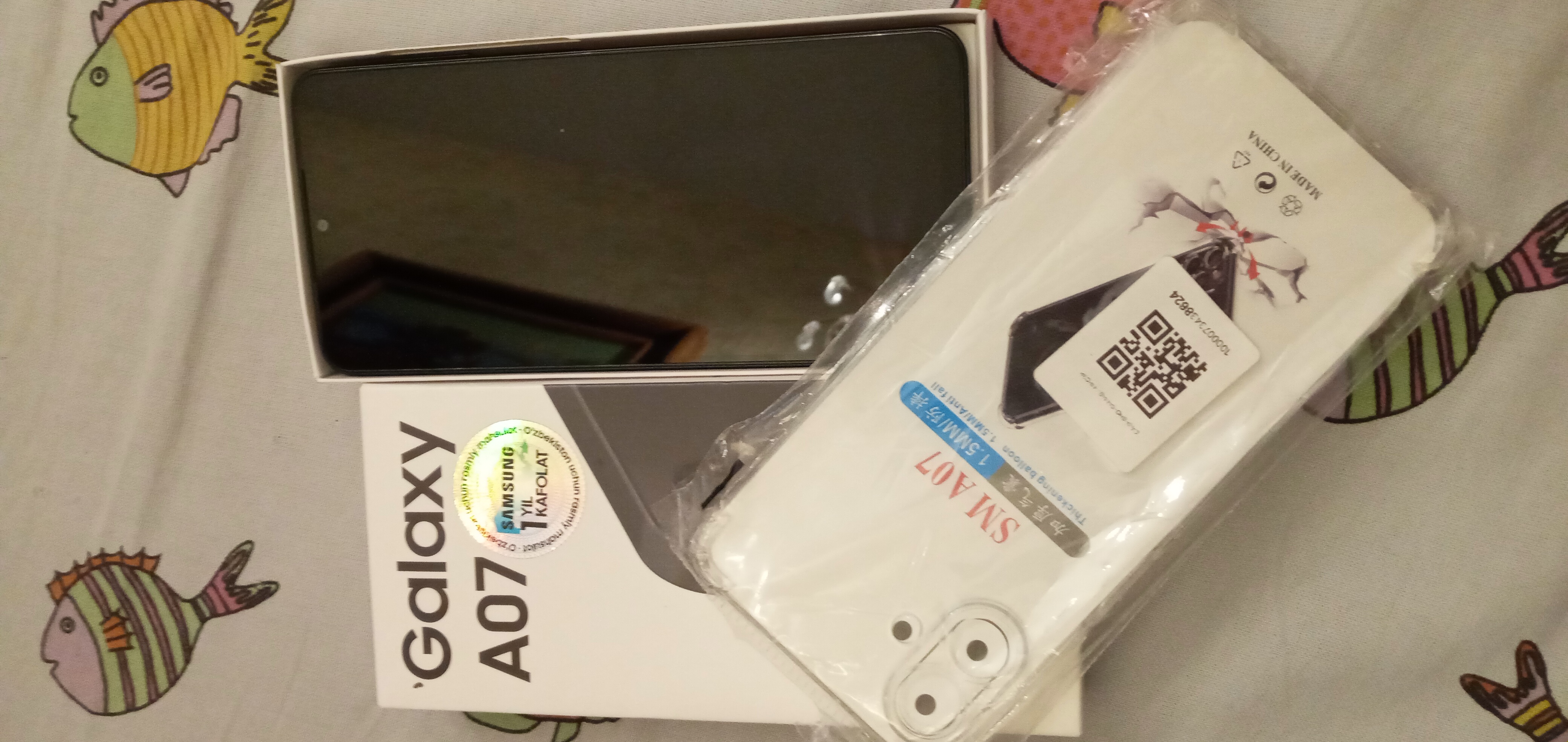 Смартфон Samsung Galaxy A07, 2 SIM, 6.7" 90Hz, 5000 мАч 25Вт, Helio G99, Камера 50МП