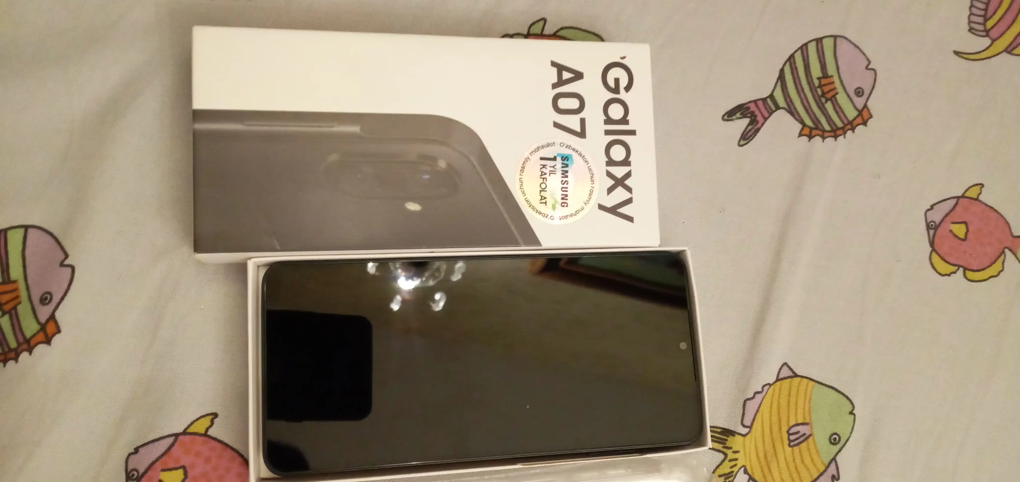 Смартфон Samsung Galaxy A07, 2 SIM, 6.7" 90Hz, 5000 мАч 25Вт, Helio G99, Камера 50МП