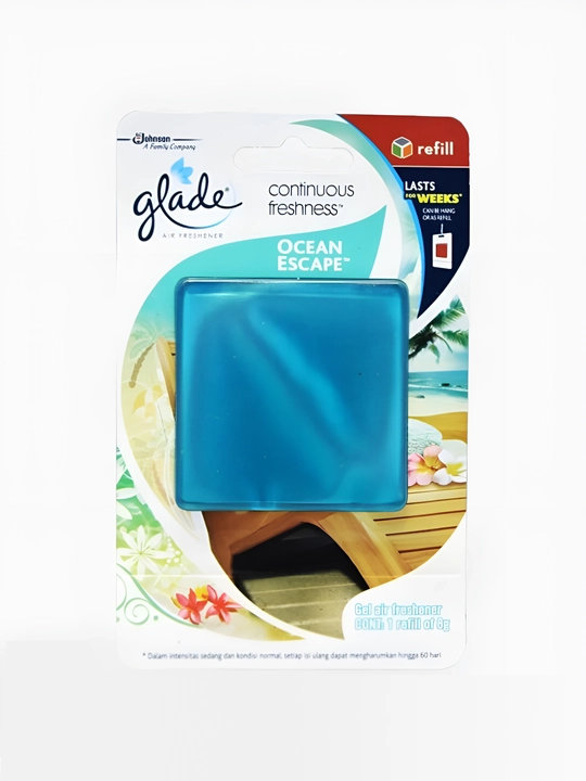 Glade Sensations avtomobil uchun gel xushbo‘ylantirgich, almashtirma blok 8 g