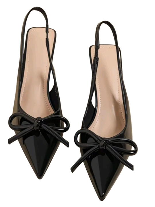 Ayollar uchun poshnali tuflilar, slingback, tufli, poshnali bosonoshka. Malamerka-1 razmer