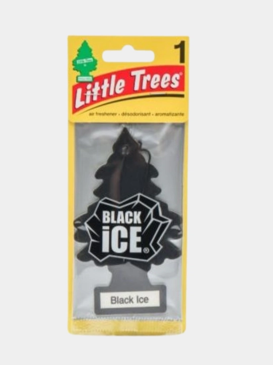 Little Trees avtomobil uchun osma xushbo‘ylantirgich, Vanilla va Black Ice