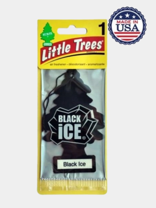 Little Trees avtomobil uchun osma xushbo‘ylantirgich, Vanilla va Black Ice