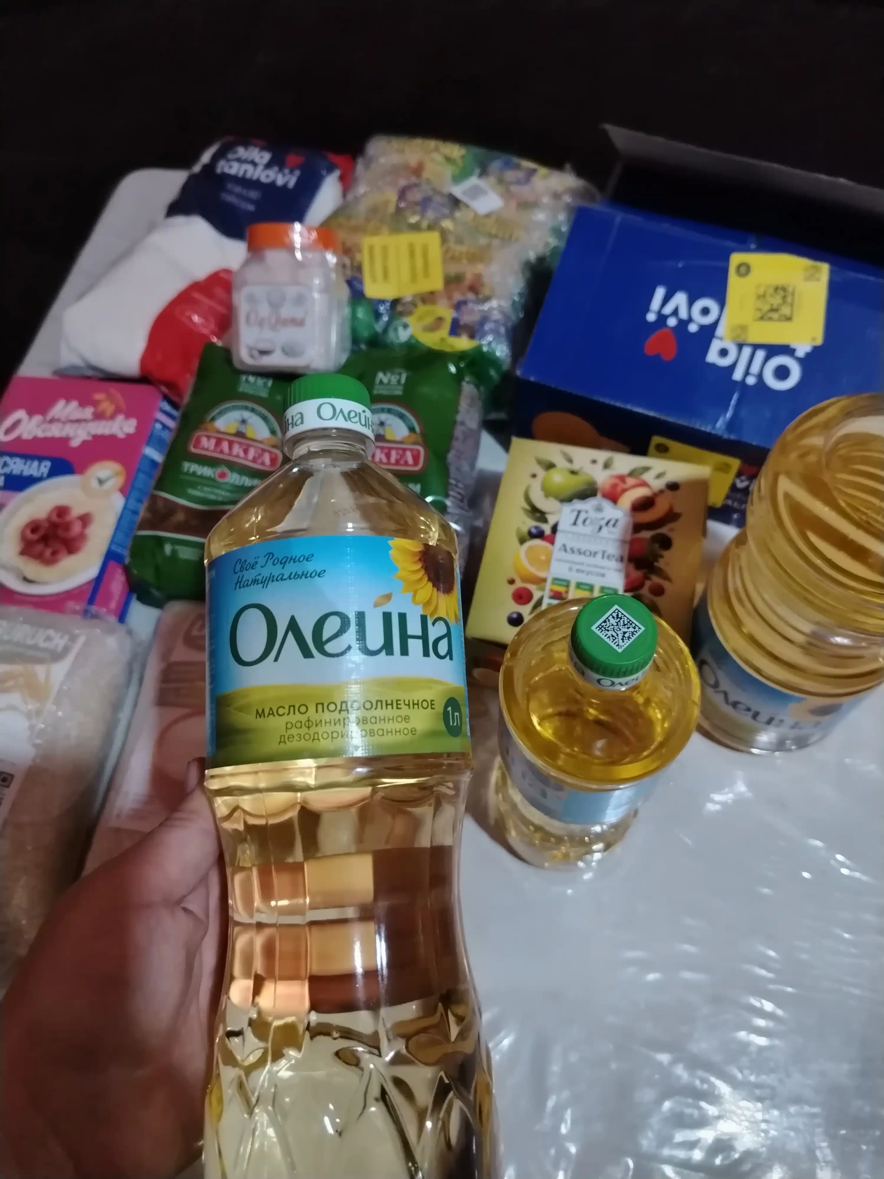 Kungaboqar yog'i Oleyna, 1 litr