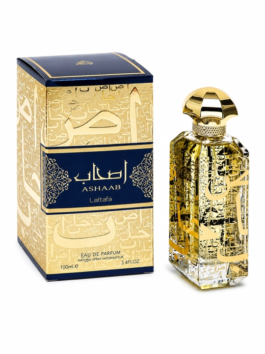 Lattafa Ashaab Eau De Parfum, 100 ml, arab atiri erkaklar va ayollar uchun - 