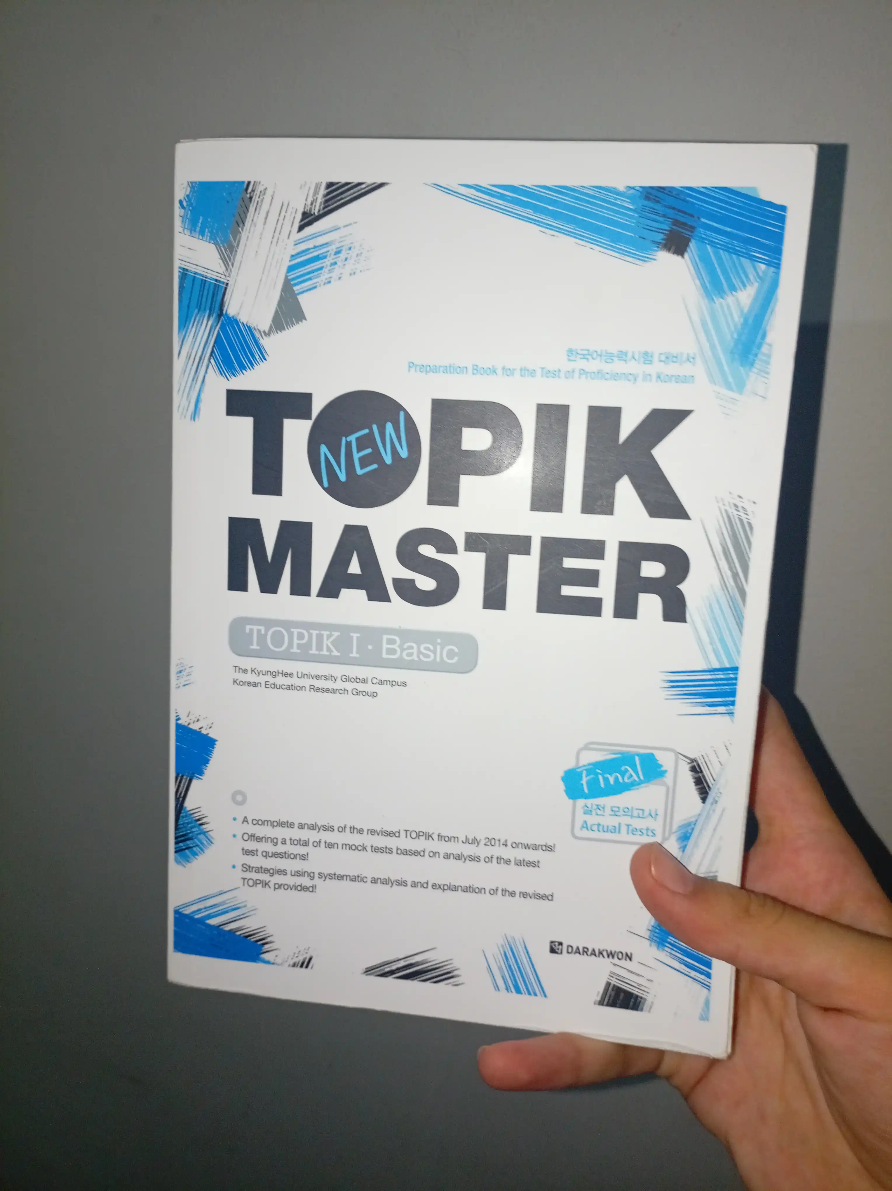TOPIK MASTER:Yakuniy (Basic) - Kitob + C (Koreys va Ingliz tillari)