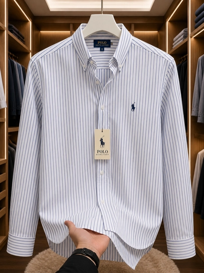 Erkaklar uchun Lion Classic Linen Casual zig‘ir tolali ko‘ylagi - 