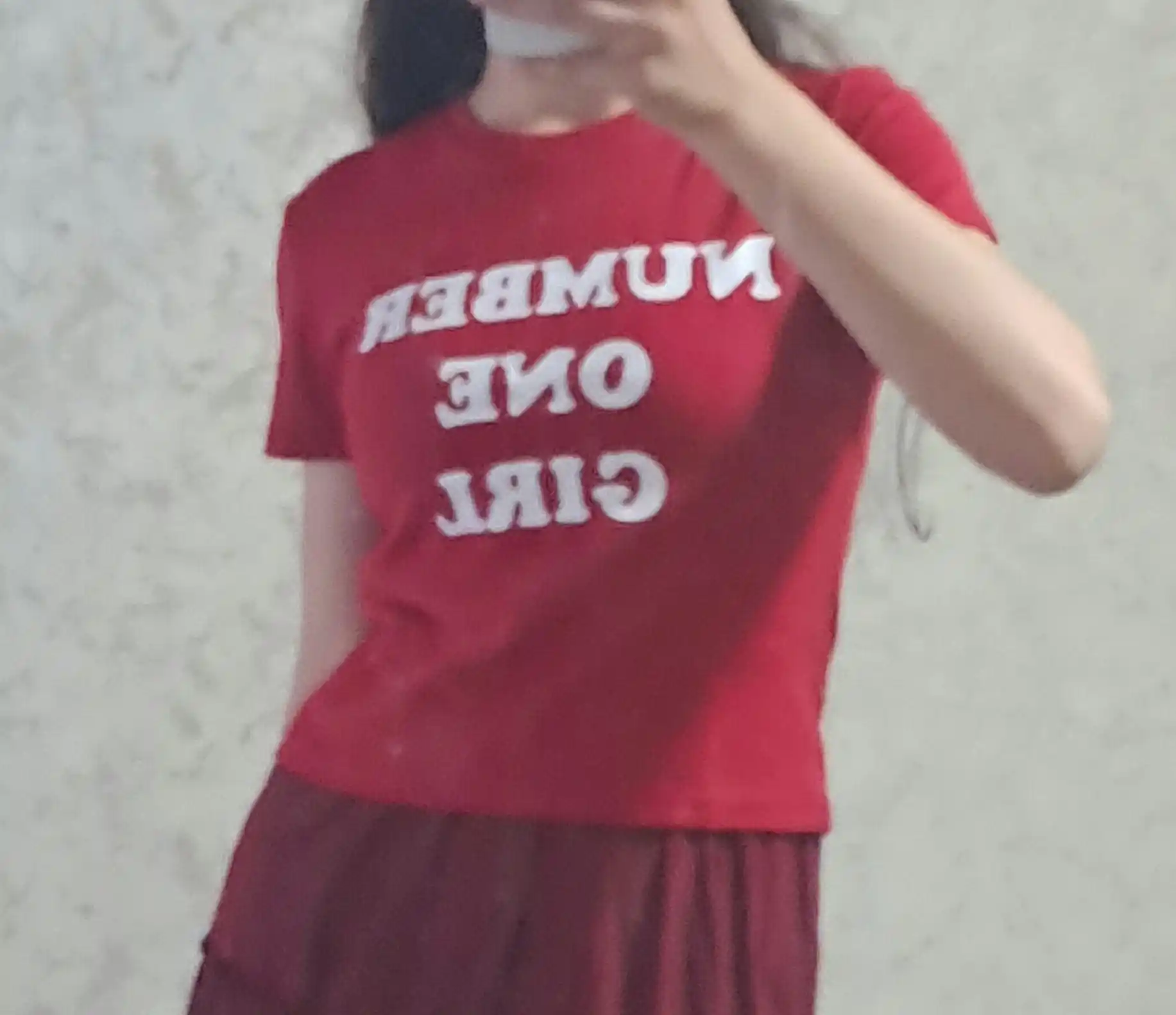 Женский топ NUMBER ONE GIRL в стиле Y2K