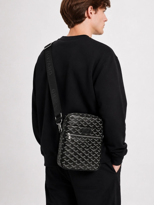 Мужская сумка через плечо, кросс-боди, в премиальном стиле Goyard