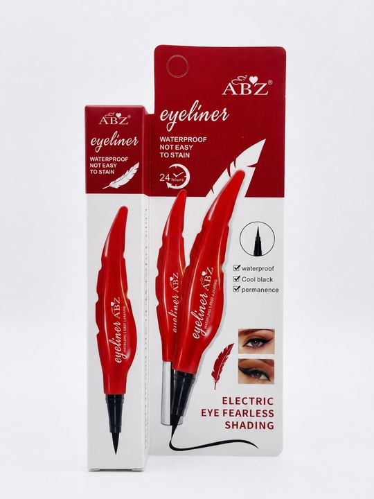 Ko‘zlar uchun Eyeliner ABZ professional flomaster, suvga chidamli, qora