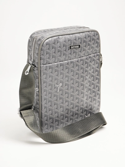 Мужская сумка через плечо (кросс-боди) в премиальном стиле Goyard