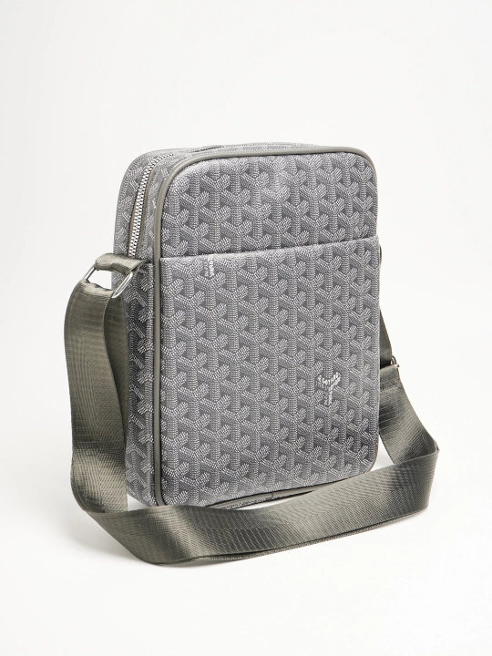 Мужская сумка через плечо (кросс-боди) в премиальном стиле Goyard