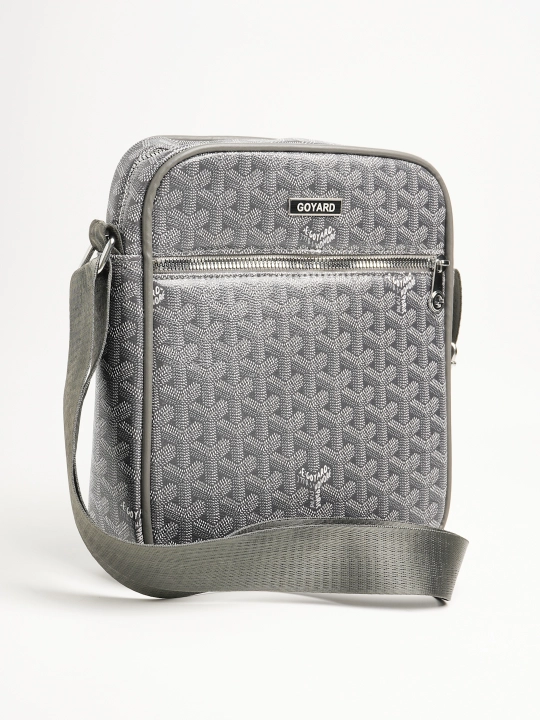Мужская сумка через плечо (кросс-боди) в премиальном стиле Goyard