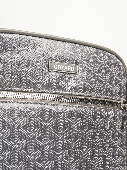 Мужская сумка через плечо (кросс-боди) в премиальном стиле Goyard