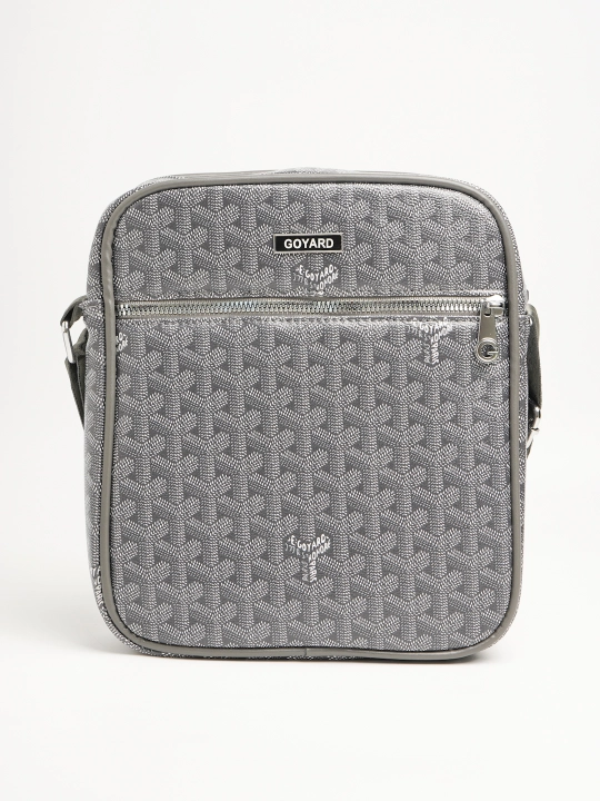 Мужская сумка через плечо (кросс-боди) в премиальном стиле Goyard