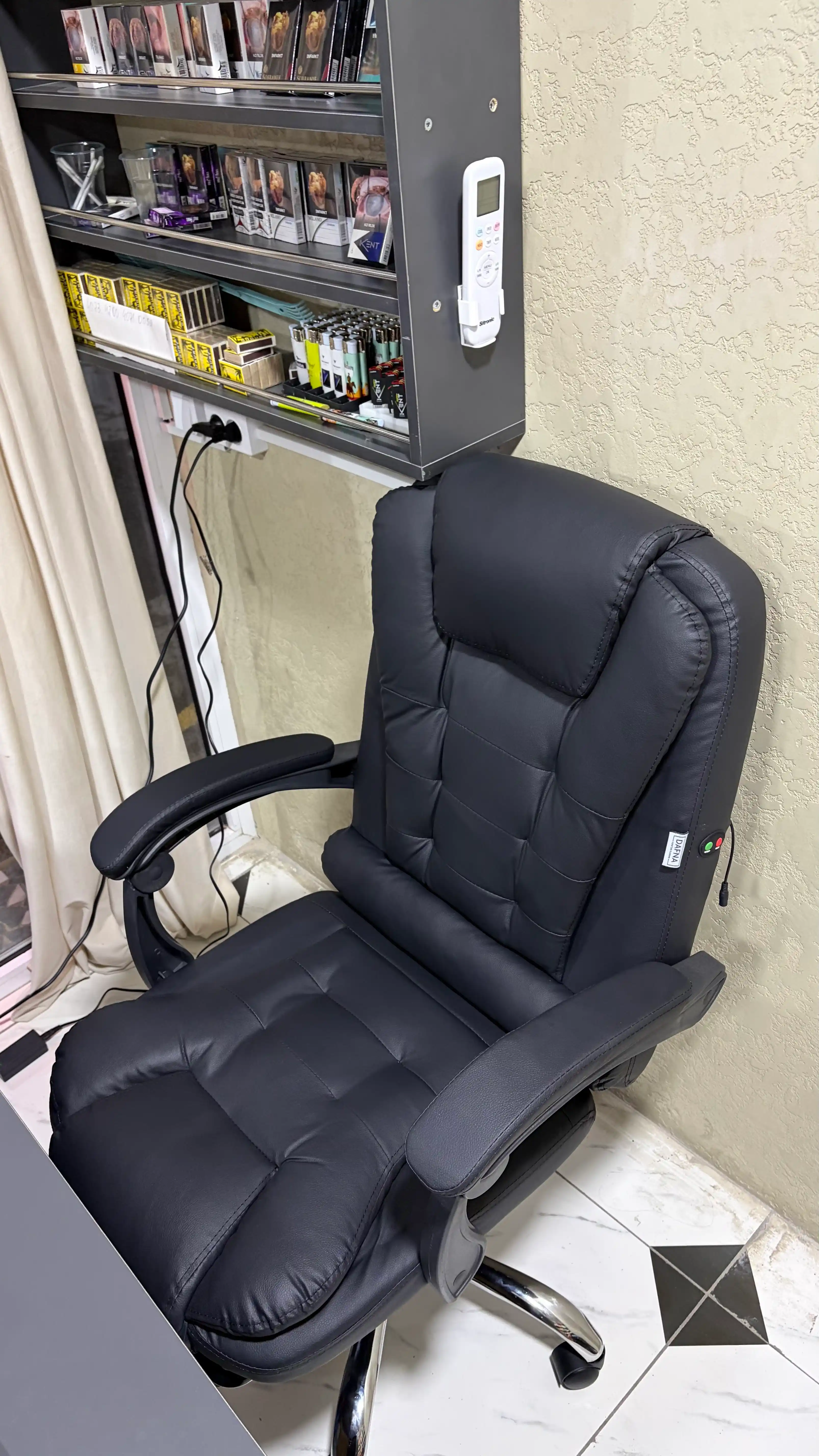 Dafna kompaniyasining VIBRO MASSAGE xodimlar kreslosi, vibro-massajyor