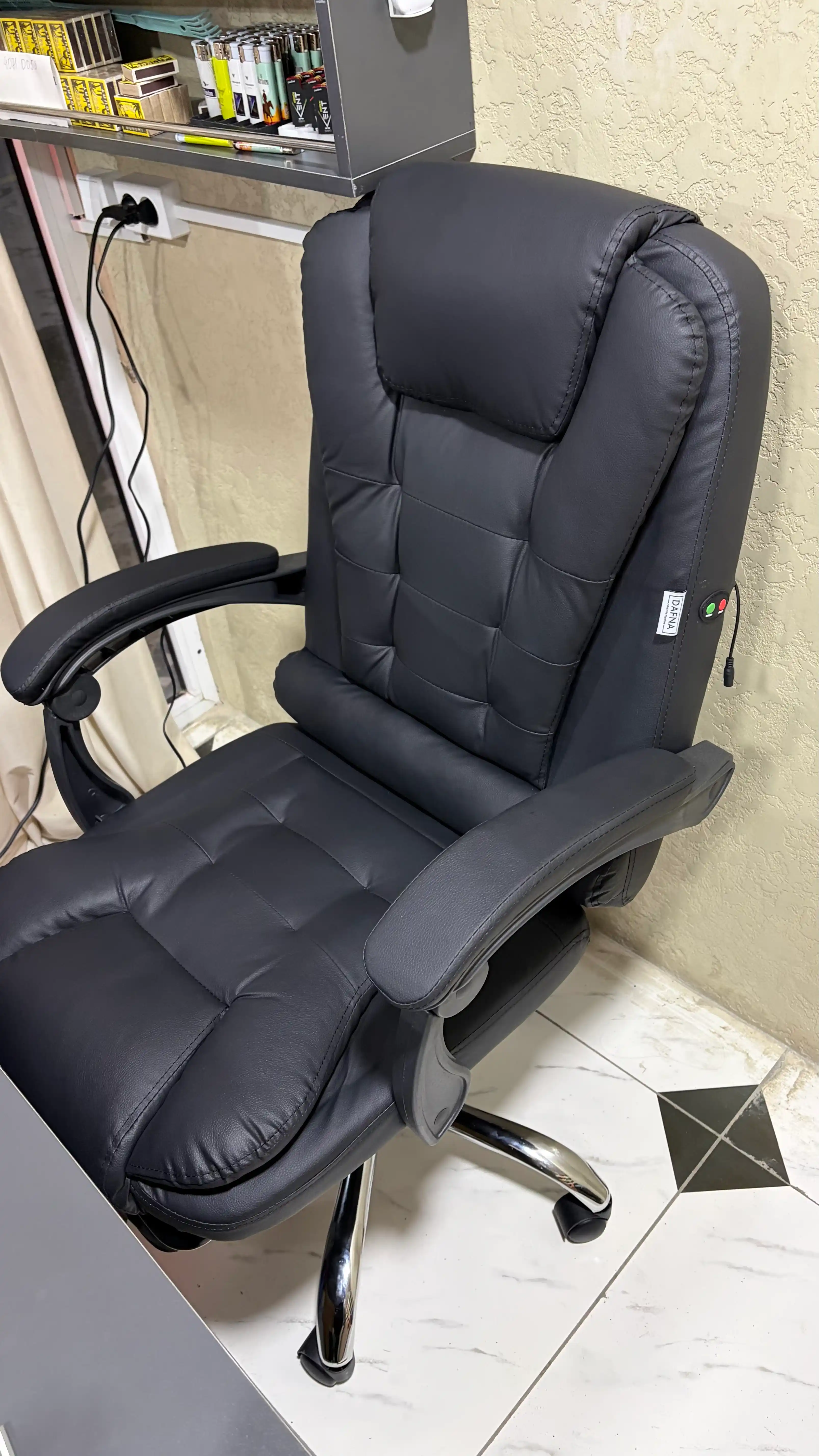 Dafna kompaniyasining VIBRO MASSAGE xodimlar kreslosi, vibro-massajyor