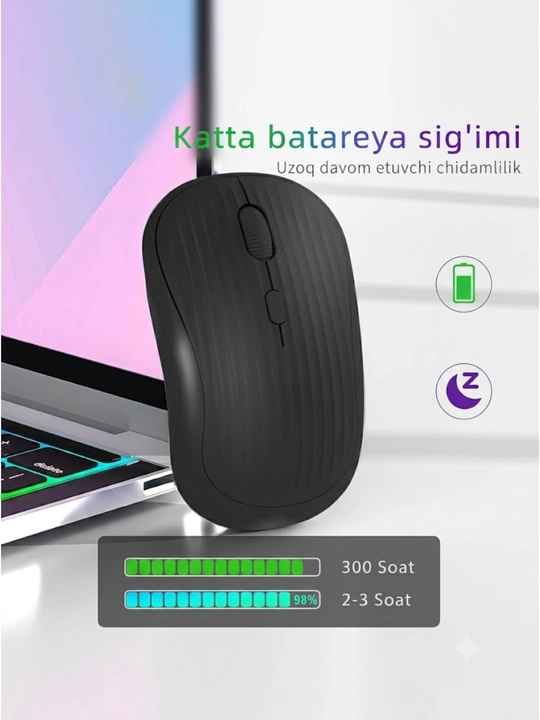 Professional o‘yin sichqonchasi, kompyuter uchun simsiz sichqoncha