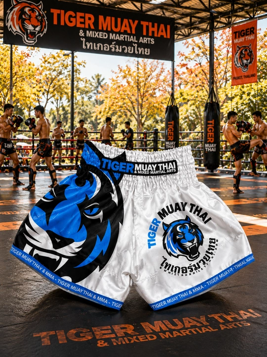 Tiger Muay Thai jang va mashg‘ulot shortig Professional Muay Thai sport shortigi - 