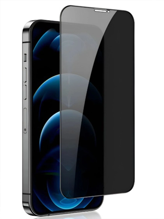 IPhone 12, 13, 14, 15, 16, 17 Pro va Pro Max uchun SHaffof va qoraytirilgan ekran himoyasi