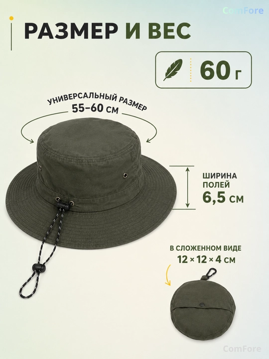 Панама мужская, панама женская, головной убор, водоотталкивающая, для рыбалки, для походов