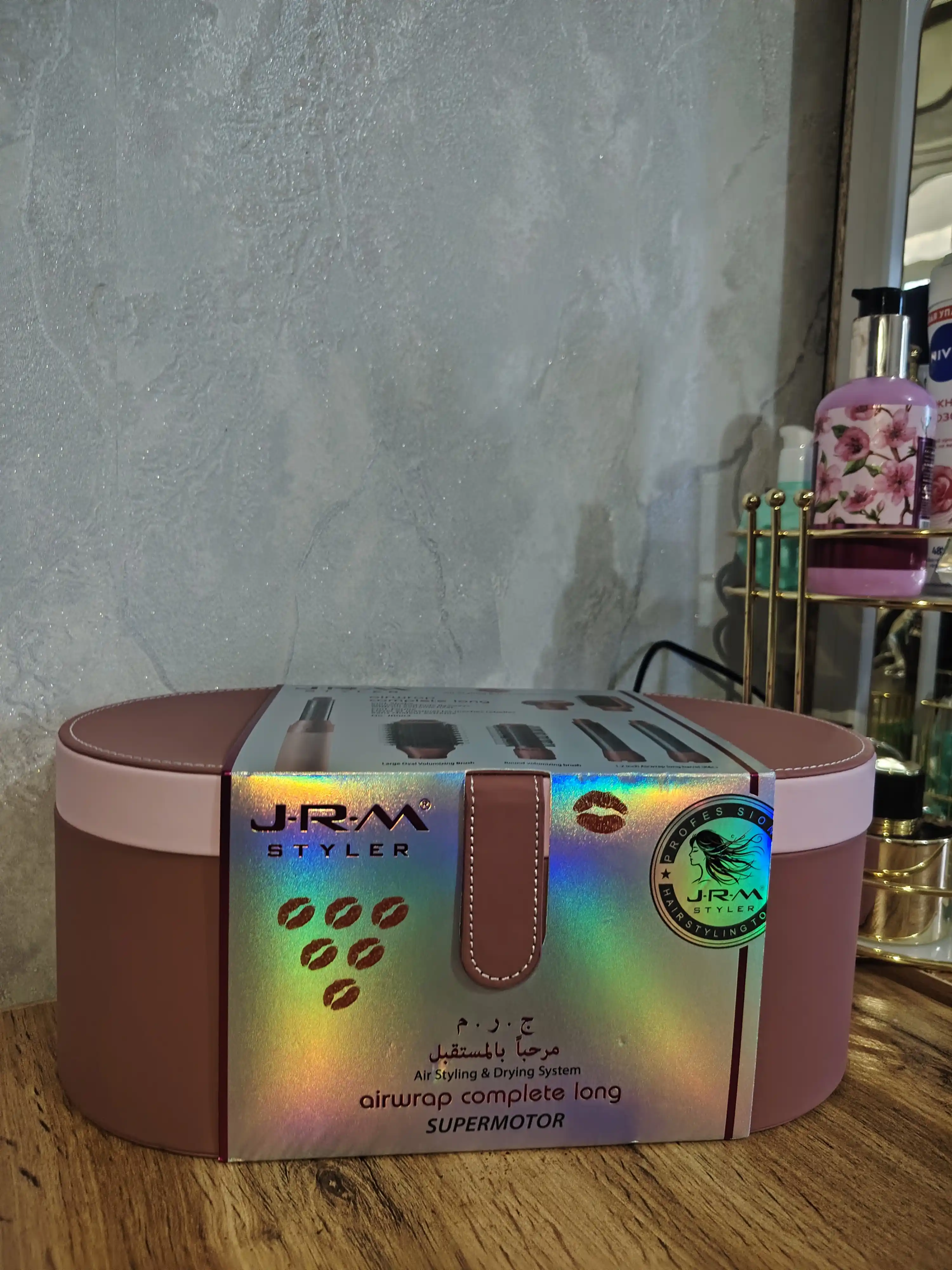 Фен для волос Airwrap JRM styler, 6 в 1, воздушная укладка и автоматическая плойка