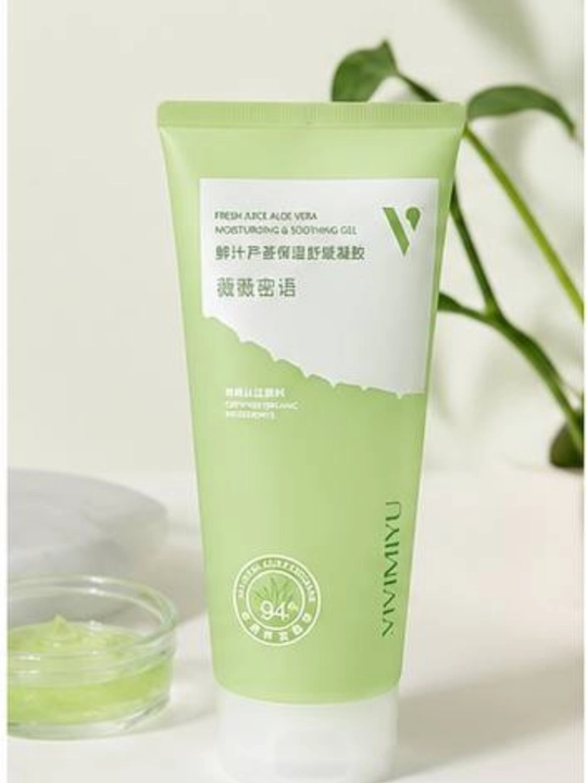 Aloe vera geli, 94% aloe, namlantiruvchi gel, yuz uchun gel, tana uchun gel