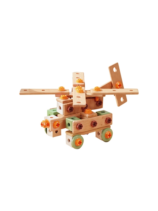 Конструктор развивающий набор из 100 деталей для детей