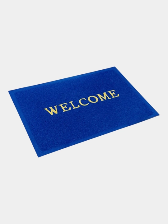 WELCOME Придверный коврик, нескользящий напольный коврик