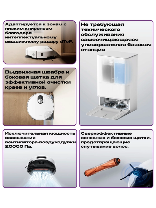 Xiaomi робот пылесос, Global Vacuum 5-5 Pro, H50