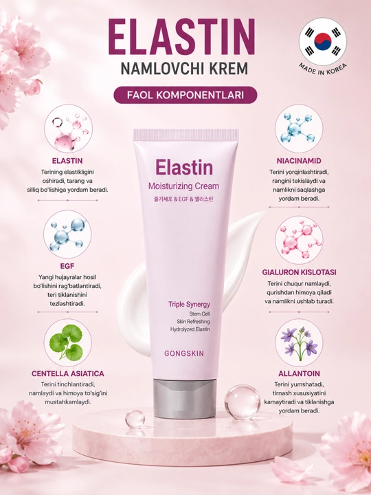 GONSKIN Retinol, Elastin, Collagen Cream