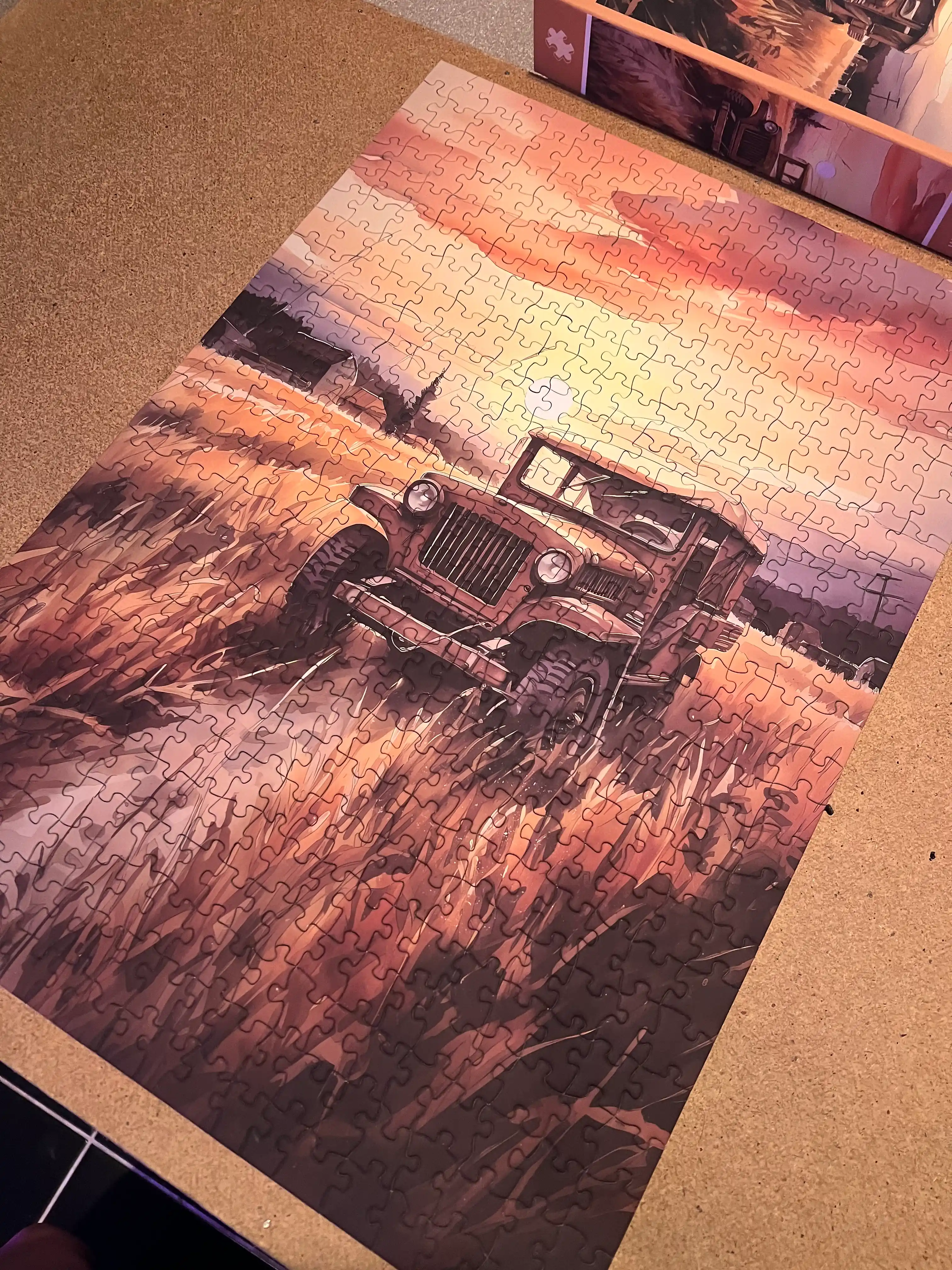 Jigsaw Puzzle —красивий пазл для детей и взрослых,  картонная мозаика, пазл 500 деталей
