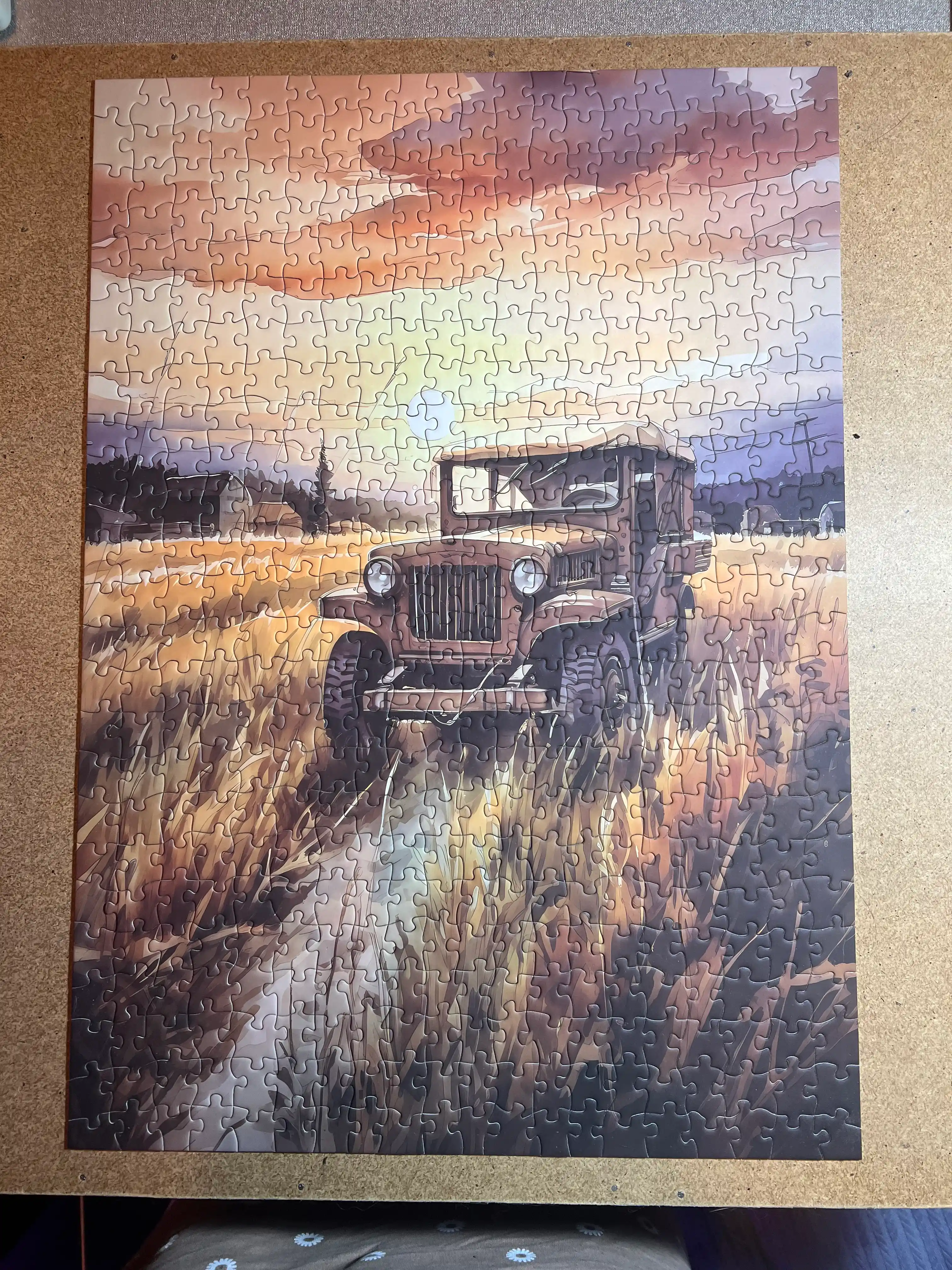 Jigsaw Puzzle —красивий пазл для детей и взрослых,  картонная мозаика, пазл 500 деталей