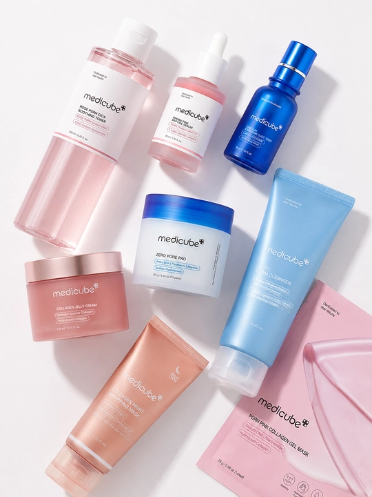 Комплексный набор Medicube Glass Glow Skincare Set для сияющей кожи
