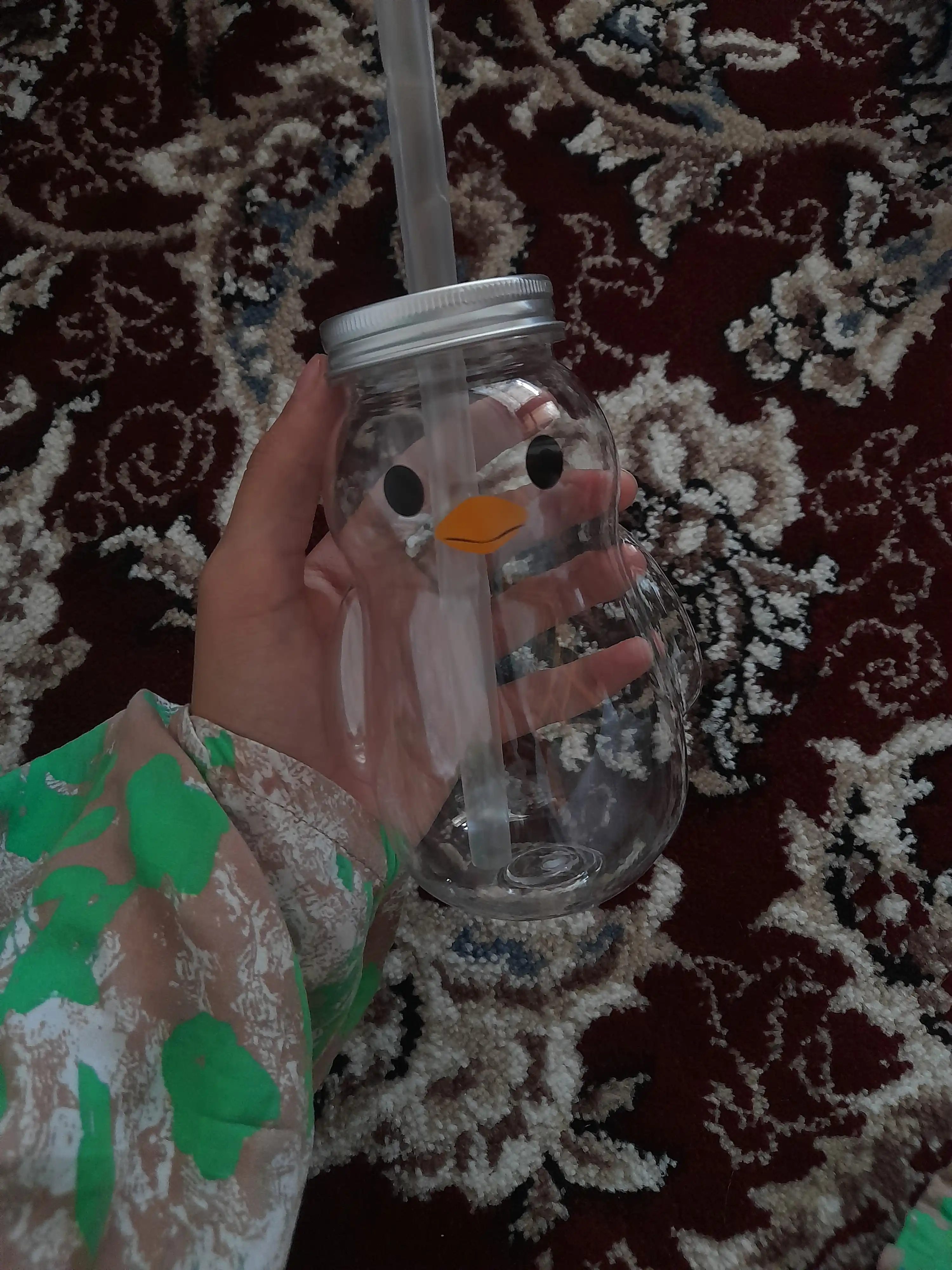 Пластиковый стакан с крышкой для бабл ти FORRIS HOME 500/700 мл, bubble tea, смузи