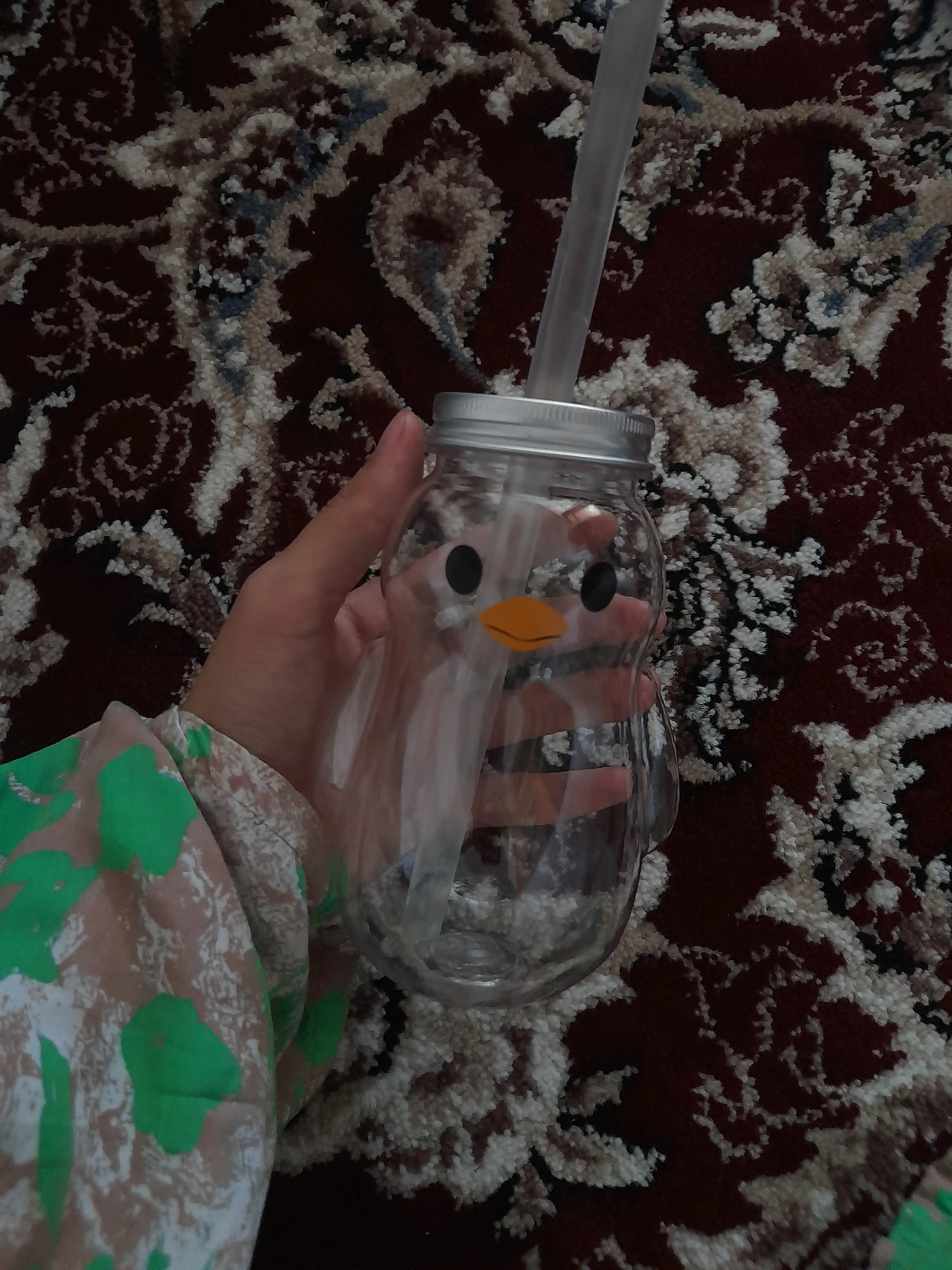 Пластиковый стакан с крышкой для бабл ти FORRIS HOME 500/700 мл, bubble tea, смузи