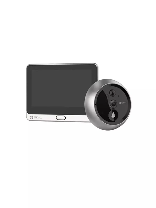 Eshik video ko'zi Wi-Fi sensorli kamera bilan, EZVIZ DP2C, 2K 3MP, akkumulyatorli