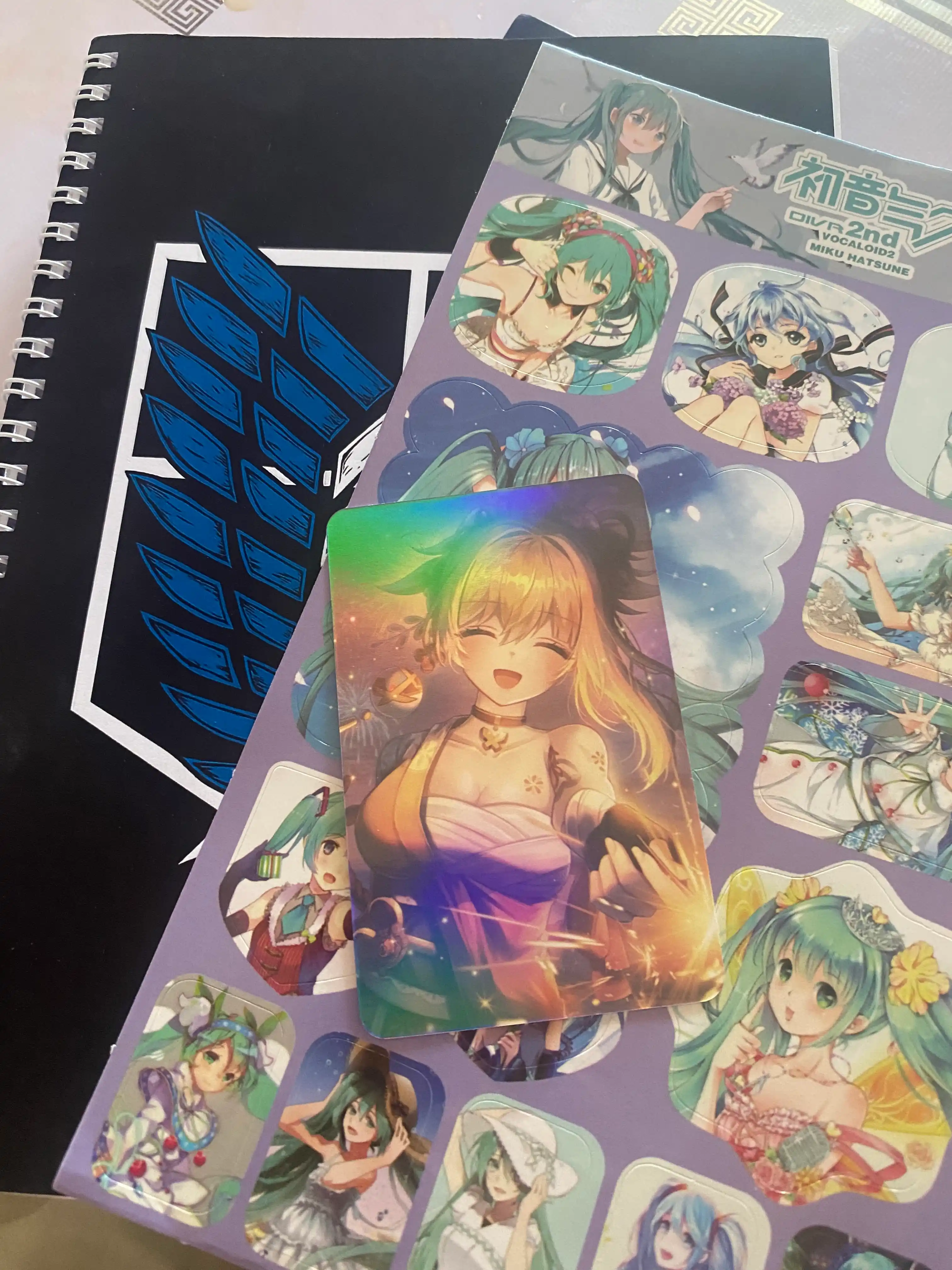 Bloknot Ataka Titanov, Attack on Titan, A5 format, 40 bet, zamonaviy daftar, sketcbuk