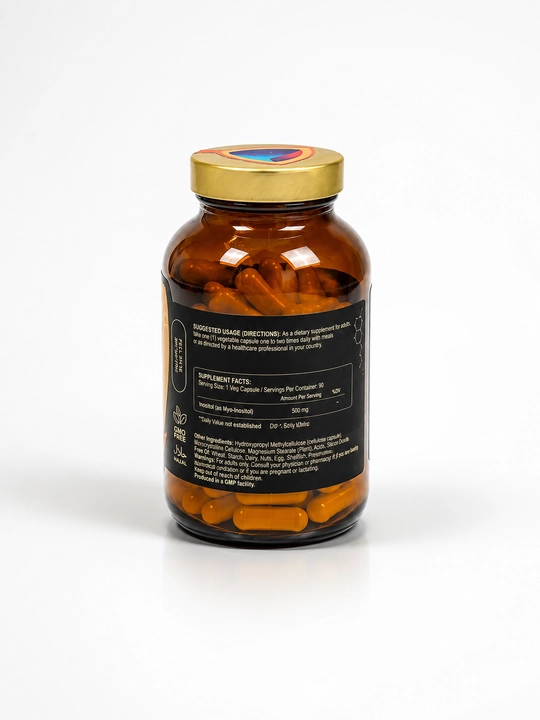 FuelUp Inositol 500mg 90 caps, инозитол, inazitol
