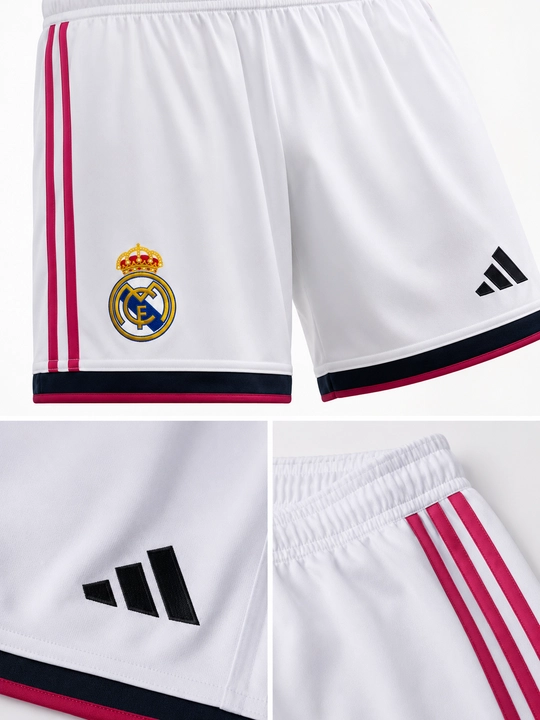 Футбольная форма Real Madrid 2026/2027 Home Kit, футболка и шорты, белая