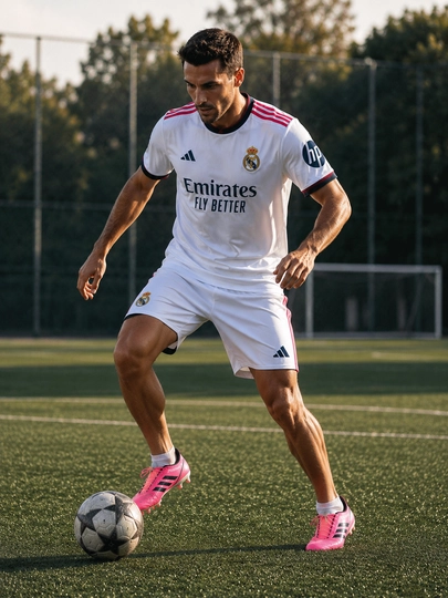 Футбольная форма Real Madrid 2026/2027 Home Kit, футболка и шорты, белая