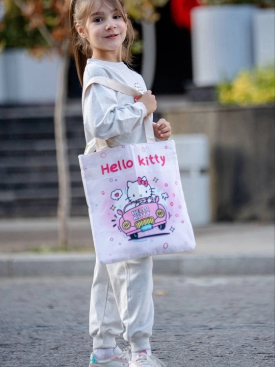 Детский спортивный костюм Hello Kitty для девочки, комплект двойка 2-6 лет, хлопок - 