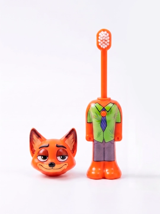 Детские зубные щётки с героями Zootopia и Minecraft