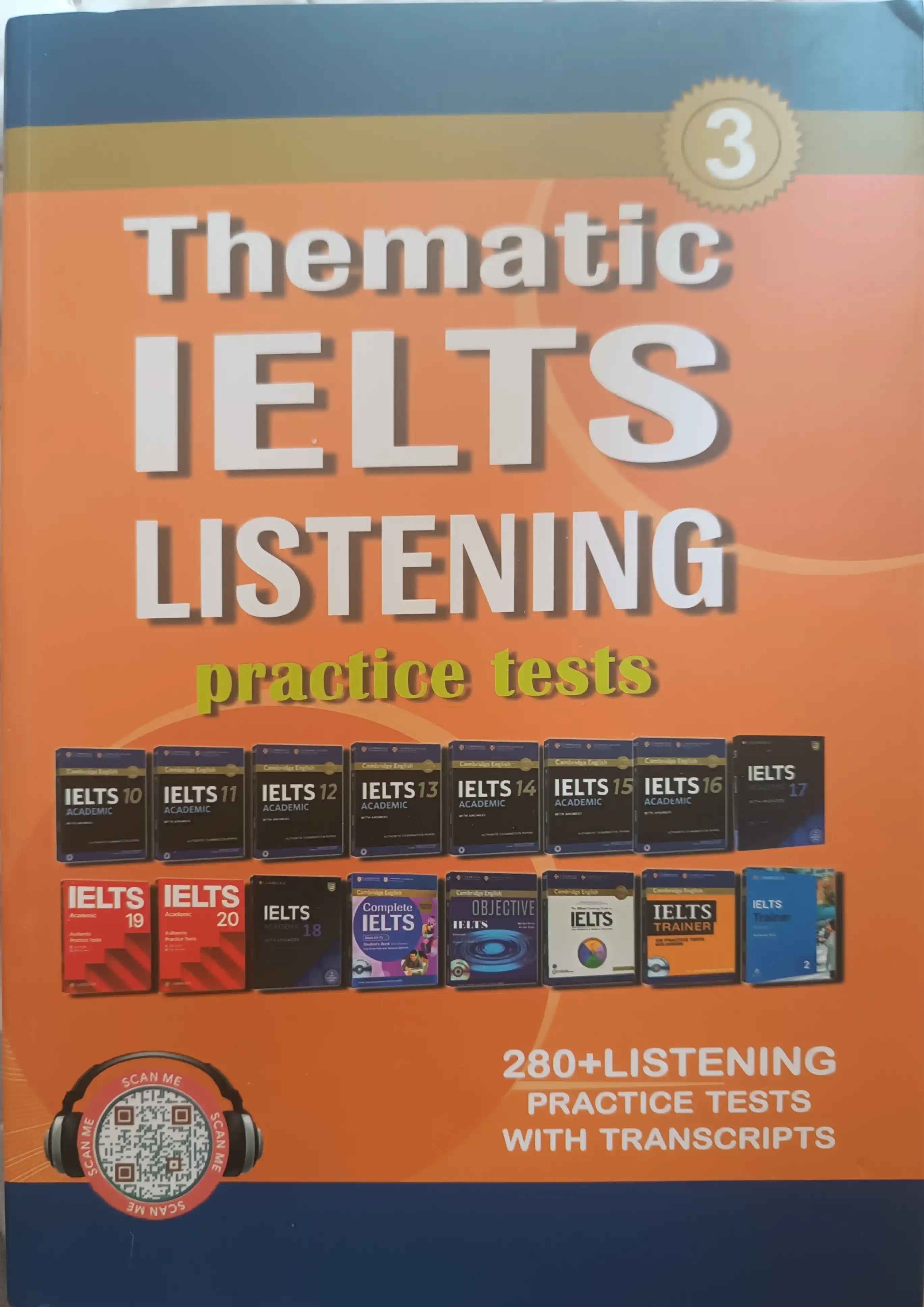 Thematic IELTS Reading. Listening. Writing Practice Tests va 2ta kitob to'plami