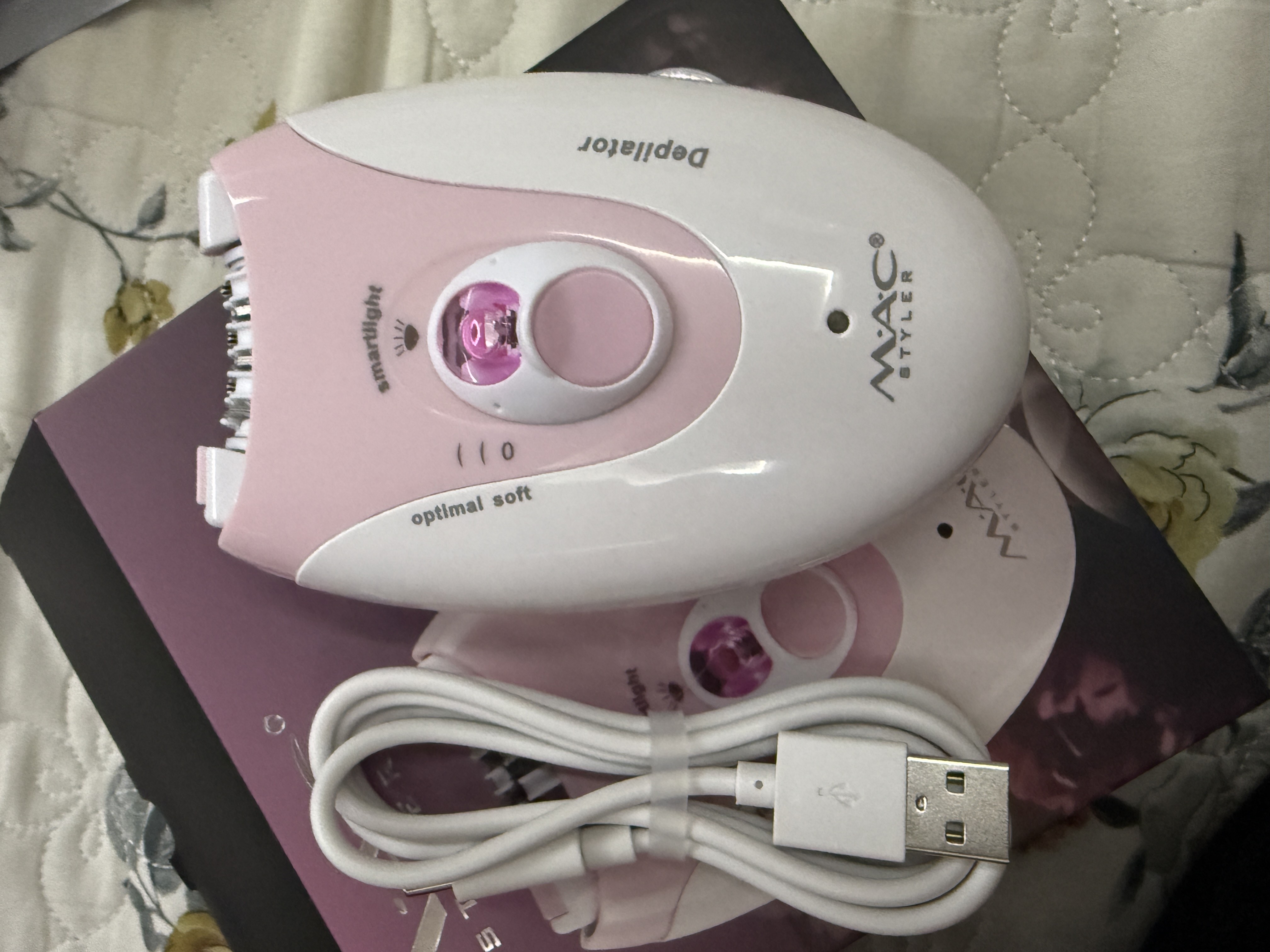 Simsiz epilyator M.A.C. Styler, ayollar uchun professional depilyator