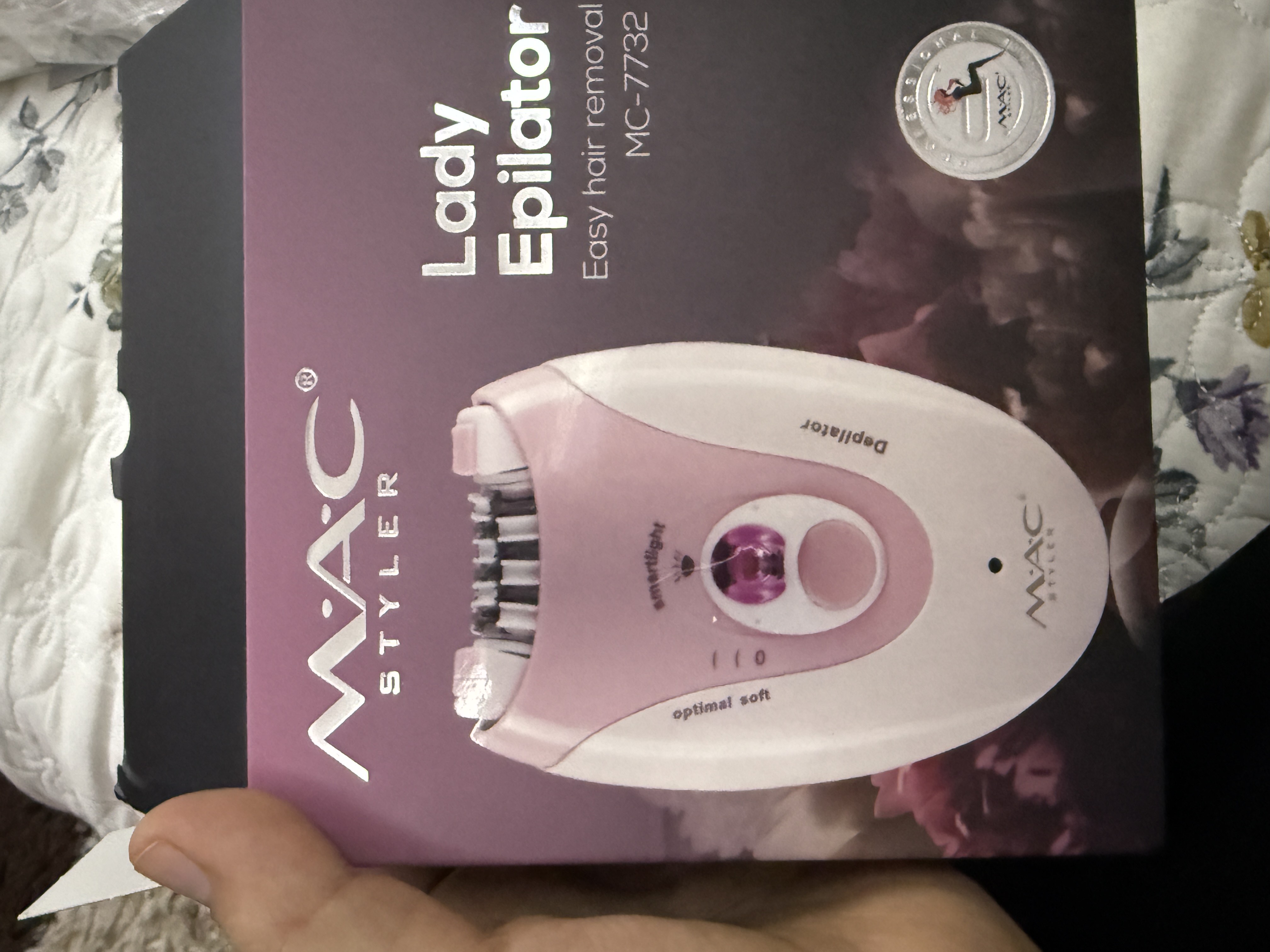 Simsiz epilyator M.A.C. Styler, ayollar uchun professional depilyator