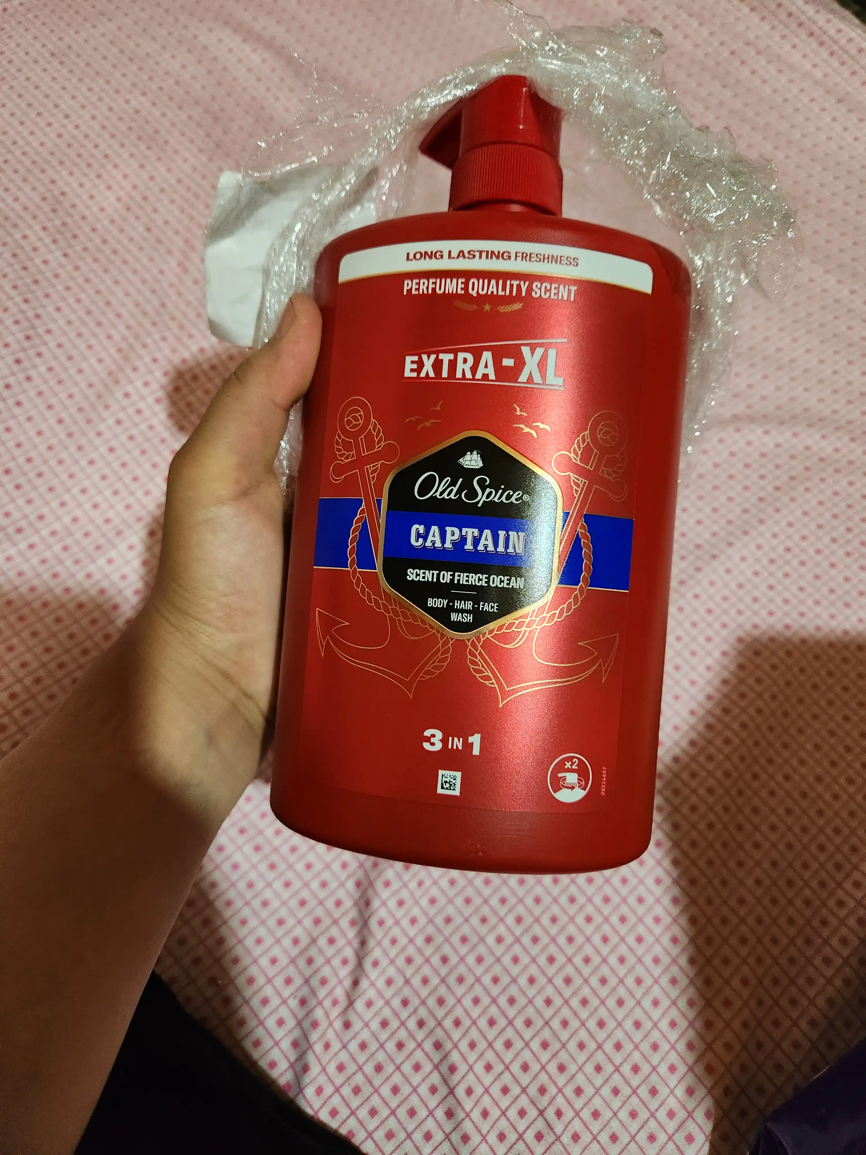 Old Spice гель для душа 3 в 1 Captain, 1 л