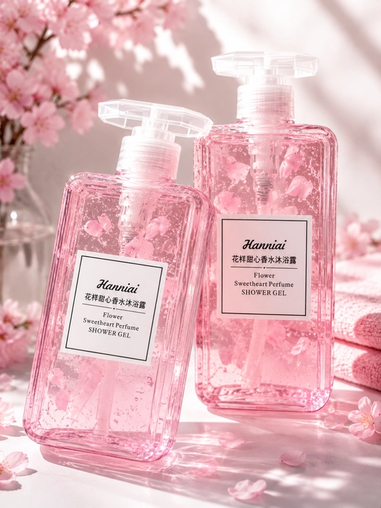 Hanniai Flower Sweetheart Perfume Shower Gel гель для душа с ароматом цветов