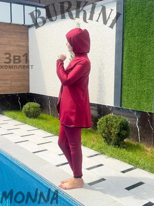Kupalnik, ayollar uchun burkini, muslimalar uchun cho'milish kiyimi